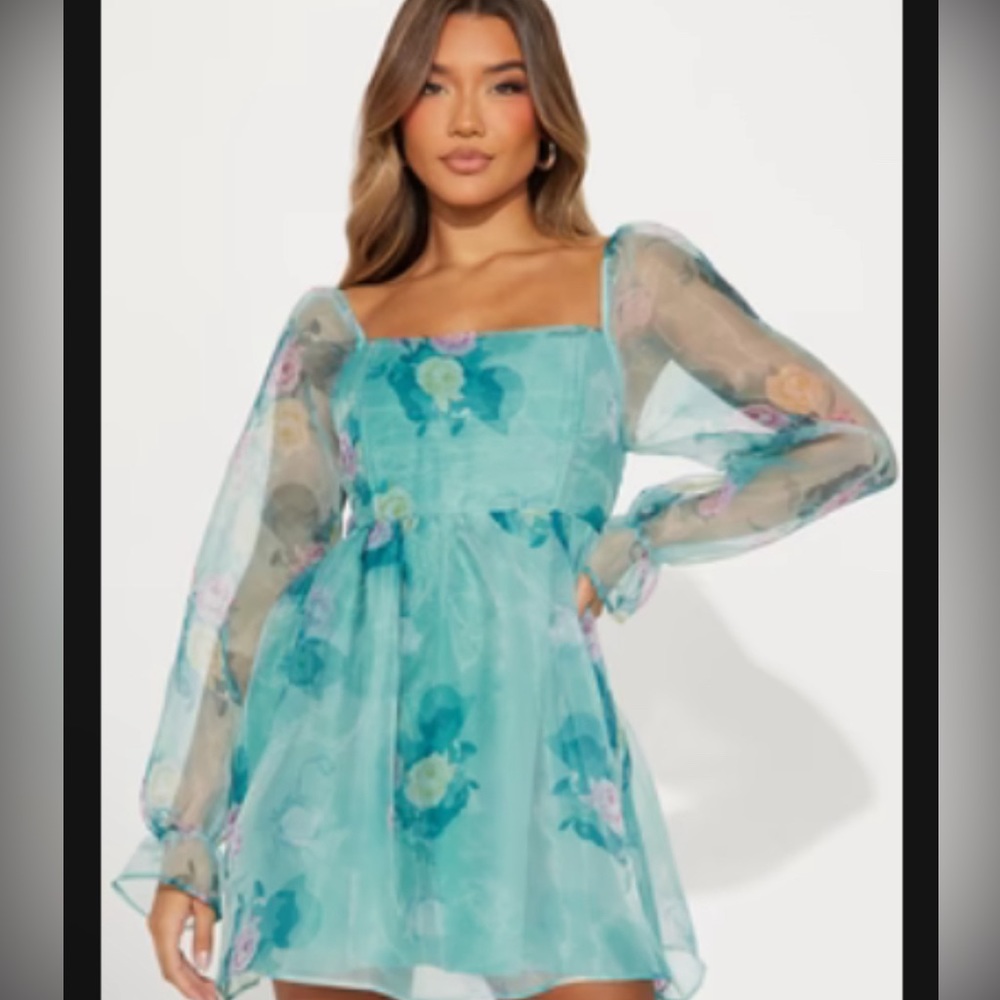 Chiffon Mini Dress